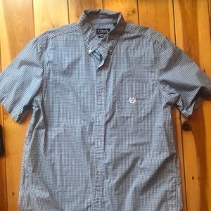 Chaps short sleeve button down